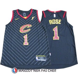 Maillot Cleveland Cavaliers Rose 1 2017-18 Noir