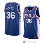 Maillot Philadelphia 76ers Jonah Bolden Icon 2018 Bleu