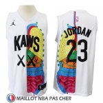 Maillot KAWS x Jordan x NBA Blanc