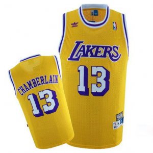 Maillot Los Angeles Lakers Chamberlain #13 Jaune