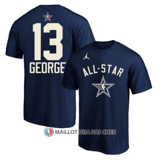 Maillot Manche Courte All Star 2024 Paul George Bleu