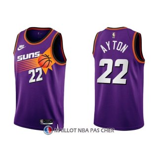 Maillot Phoenix Suns Deandre Ayton NO 22 Classic 2022-23 Volet