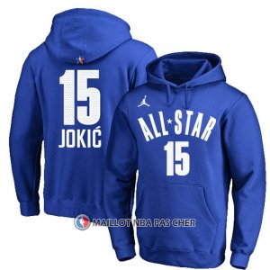 Veste a Capuche All Star 2023 Nikola Jokic Bleu