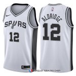 Maillot Authentique San Antonio Spurs Aldridge 2017-18 12 Blanc