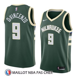 Maillot Milwaukee Bucks Donte Divincenzo No 9 Icon 2018 Vert