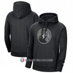Veste a Capuche Minnesota Timberwolves Ville 2020-21 Noir