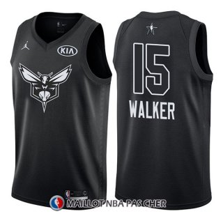 Maillot All Star 2018 Charlotte Hornets Kemba Walker 15 Noir