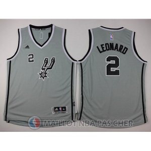 Maillot Enfant de Gris Leonard San Antonio Spurs Revolution 30