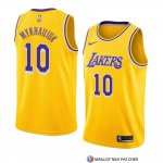 Maillot Los Angeles Lakers Sviatoslav Mykhailiuk Icon 2018-19 Jaune