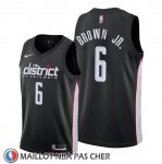 Maillot Washington Wizards Troy Brown Jr. Ville Edition Noir