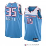Maillot Sacramento Kings Marvin Bagley Iii Ville 2018-19 Bleu
