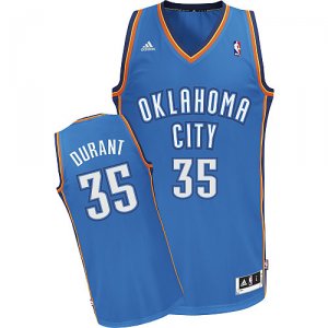 Maillot Bleu Durant Oklahoma City Thunder Revolution 30