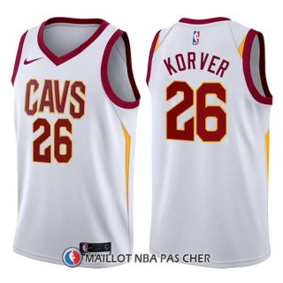 Maillot Cleveland Cavaliers Kyle Korver Association 26 2017-18 Blanc