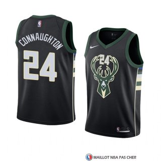 Maillot Milwaukee Bucks Pat Connaughton Statement 2018 Noir