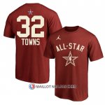 Maillot Manche Courte All Star 2024 Karl-Anthony Towns Rouge