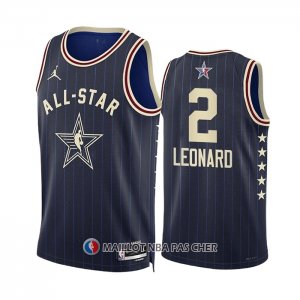 Maillot All Star 2024 Los Angeles Clippers Kawhi Leonard NO 2 Bleu