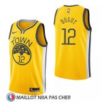 Maillot Golden State Warriors Andrew Bogut Earned 2018-19 Jaune