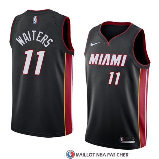 Maillot Miami Heat Dion Waiters Icon 2018 Noir