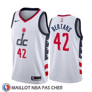 Maillot Washington Wizards Davis Bertans Ville Edition Blanc