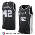 Maillot San Antonio Spurs Davis Bertans No 42 Icon 2018 Noir