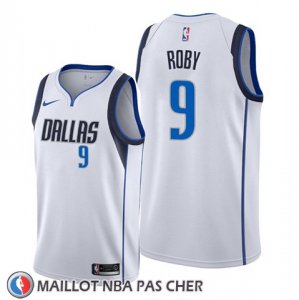 Maillot Dallas Mavericks Isaiah Roby Association Blanc