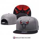 Casquette Chicago Bulls 9FIFTY Snapback Gris Noir Rouge