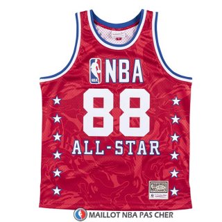 Maillot All Star 1988 Aape x Mitchell & Ness Rouge