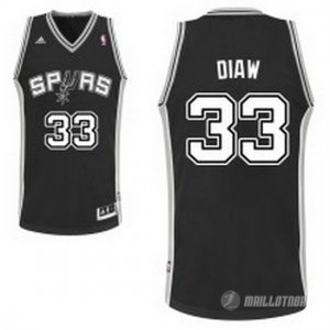 Maillot Noire Diaw San Antonio Spurs Revolution 30