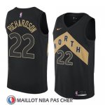 Maillot Tornto Raptors Malachi Richardson No 22 Ciudad 2018 Noir