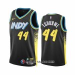 Maillot Indiana Pacers Oscar Tshiebwe NO 44 Ville 2023-24 Noir