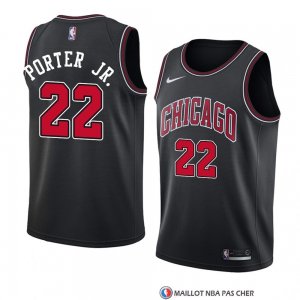 Maillot Chicago Bulls Otto Porter Jr. Statement 2018 Noir