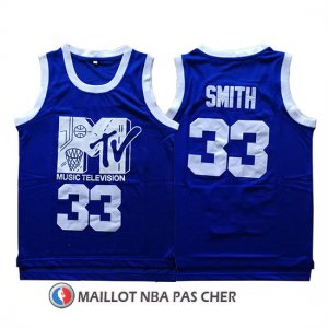 Maillot Pelicula Music Television Smith 33 Bleu