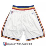 Short Golden State Warriors Hardwood Classics 2019-20 Blanc