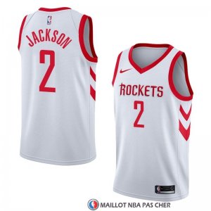 Maillot Houston Rockets Demetrius Jackson Association 2018 Blanc