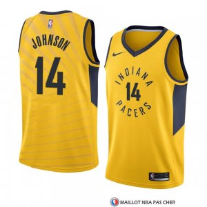Maillot Indiana Pacers Omari Johnson Statement 2018 Jaune