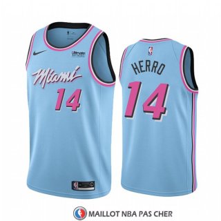 Maillot Miami Heat Tyler Herro Ville 2019-20 Bleu
