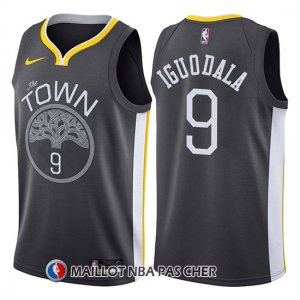 Maillot Golden State Warriors Andre Iguodala Statement 2017-18 9 Gris