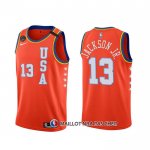 Maillot 2020 Rising Star Jaren Jackson Jr. USA Rouge
