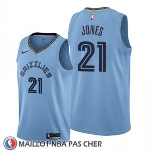 Maillot Memphis Grizzlies Tyus Jones Statement Bleu