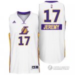 Maillot Jeremy Los Angeles Lakers #17 Blanc