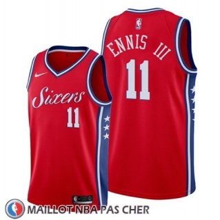 Maillot Philadelphia 76ers James Ennis Iii Statement Rouge