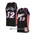 Maillot Utah Jazz Karl Malone Hardwood Classics 1998-99 Noir