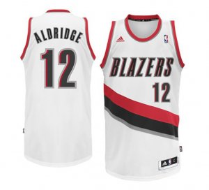 Maillot Blanc Aldridge Portland Trail Blazers Revolution 30
