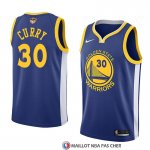 Maillot Golden State Warriors Stephen Curry Finals Bound 30 Icon 2017-18 Bleu