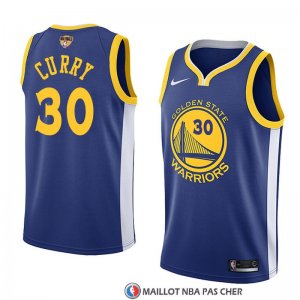 Maillot Golden State Warriors Stephen Curry Finals Bound 30 Icon 2017-18 Bleu