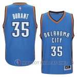 Maillot Authentique Oklahoma City Thunder Bleu
