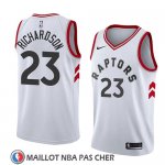 Maillot Tornto Raptors Malachi Richardson No 23 Association 2018 Blanc