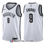 Maillot Brooklyn Nets Demarre Carroll Association 9 2017-18 Blanc