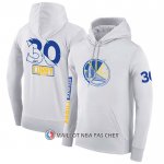 Veste a Capuche Golden State Warriors Stephen Curry Blanc