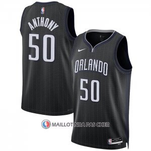 Maillot Orlando Magic Cole Anthony NO 50 Ville 2022-23 Noir